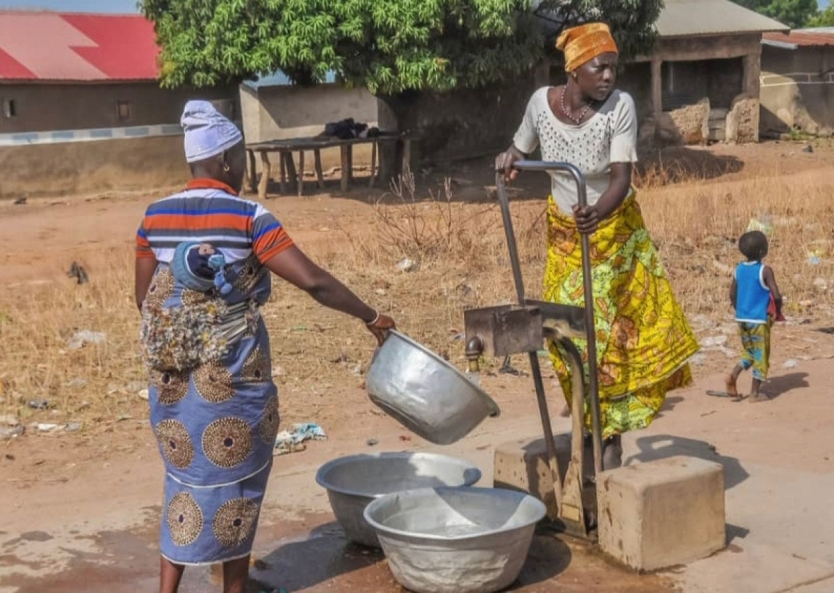 RÉHABILITATION D&rsquo;UNE POMPE A MOTRICITÉ HUMAINE À GUINAGOURO : Adam Chabi Bouko ou le visage du social de Talon à Pèrèrè