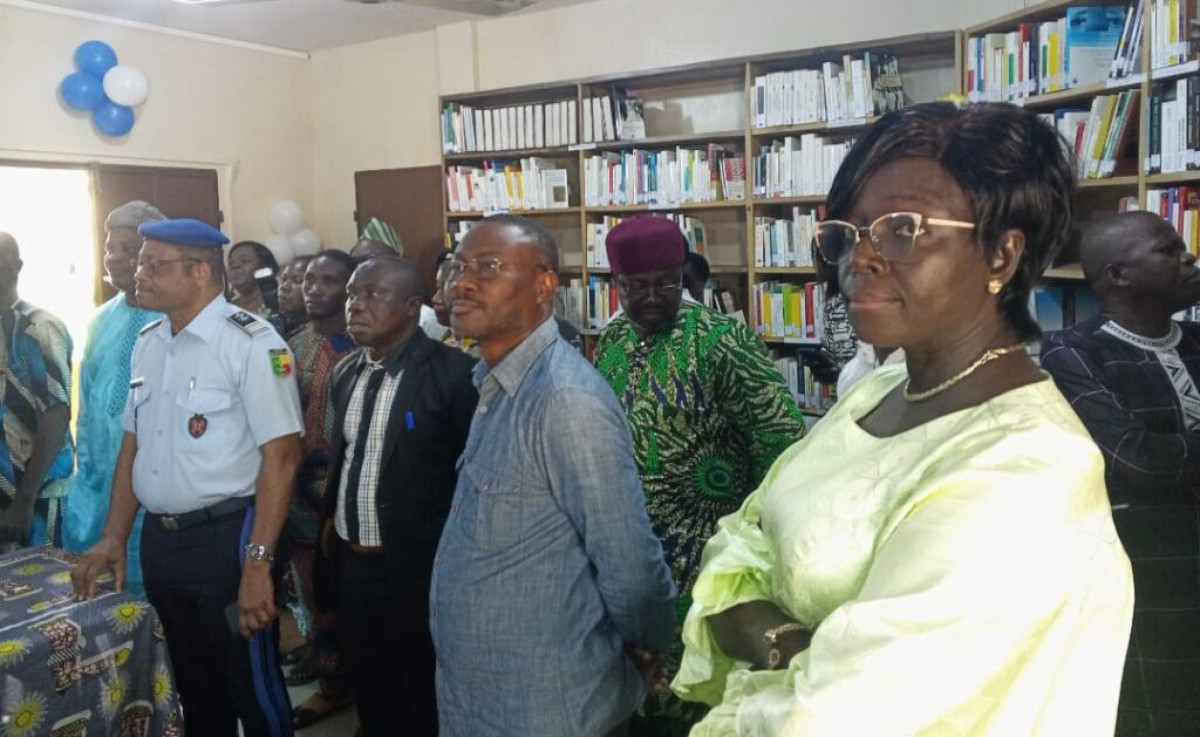 UNIVERSITÉ DE PARAKOU : La Flash inaugure sa bibliothèque et son laboratoire des langues