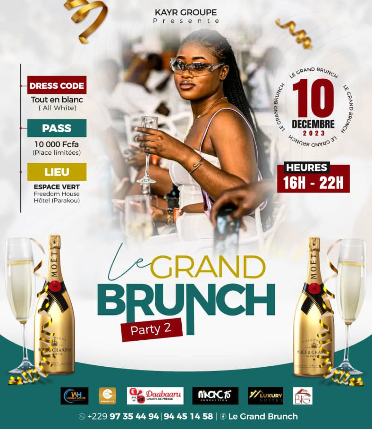 PARAKOU :  Kayr Groupe organise le Grand Brunch le 10 décembre 