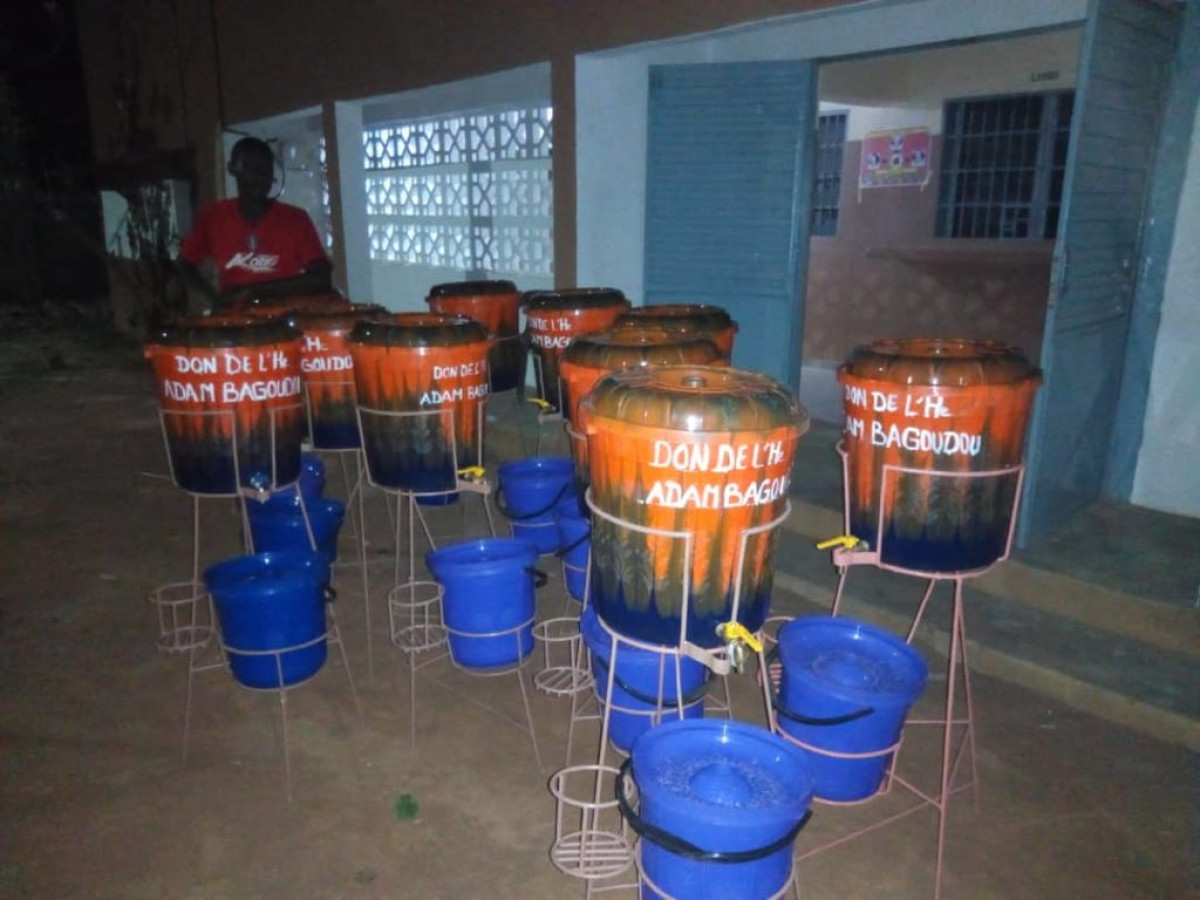 BÉNIN/COVID-19 : L&rsquo;He Bagoudou appuie les centres de santé de Pèrèrè