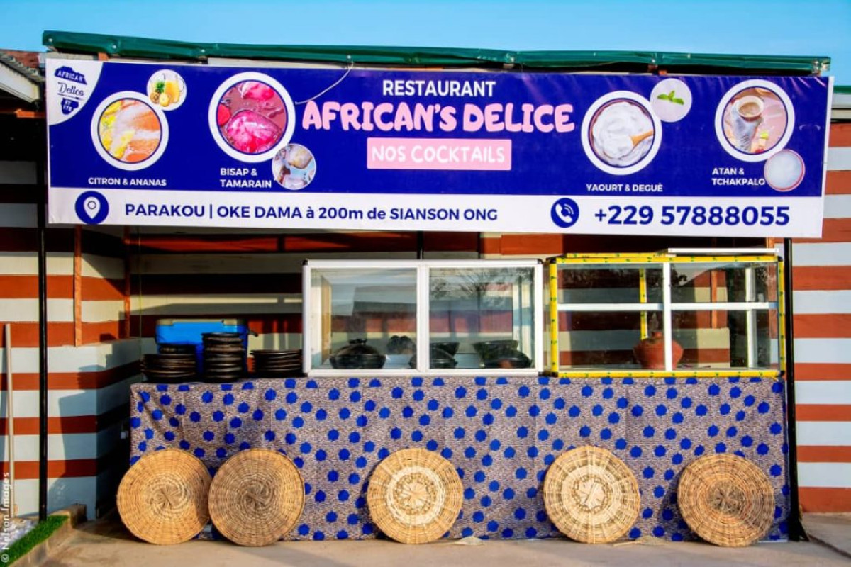 OUVRANT SES PORTES À PARAKOU :  Le restaurant ‘‘African’s délice’’ vous propose des mets 100% africains