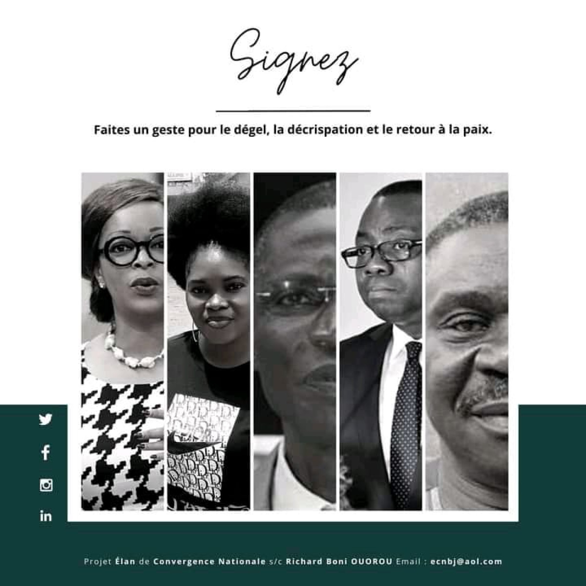 POUR LA LIBERATION DES DETENUS POLITIQUE AU BENIN : Le politologue Richard Boni Ouorou lance une campagne