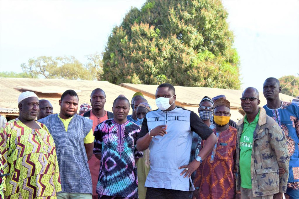 BANIKOARA/AMÉNAGEMENT DE LA RUE  DE LA MOSQUÉE  CENTRALE DE GOUMORI : Sarako Tamou soulage la peine de ses administrés