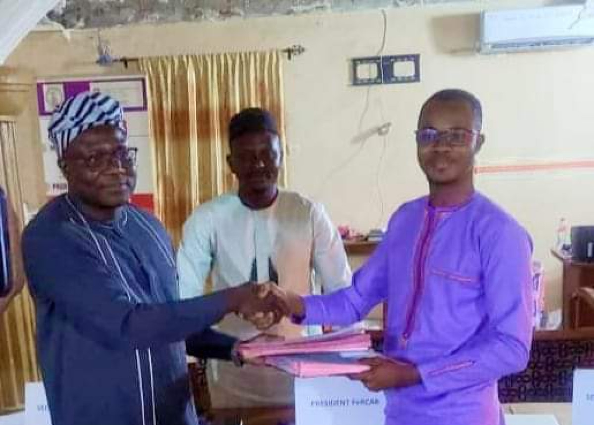 PASSATION DE CHARGE À LA FERCAB : Le S.e Aziz Koto Chabi passe la main à Kadnel Djivo