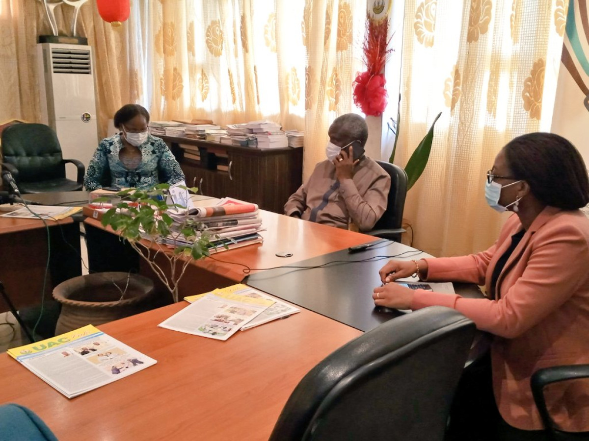 LANCEMENT DE LA PLATEFORME E-LEARNING : Le gouvernement Talon réalise l’impossible aux étudiants . Sans Smartphone et ordinateur, c’est bien possible