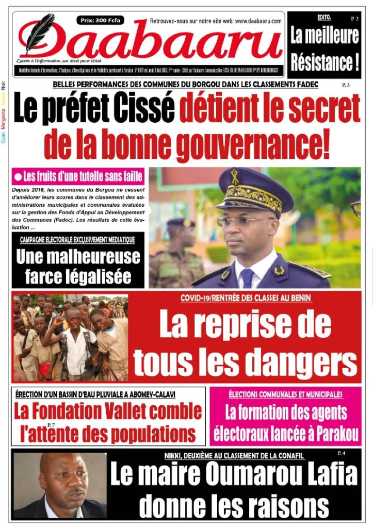 Parution du lundi 11 mai 2020