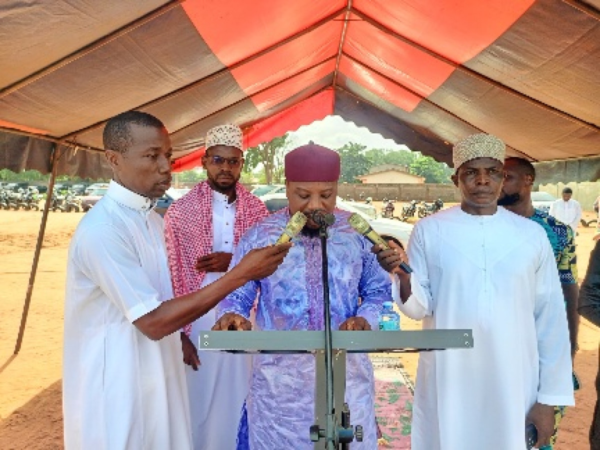 Célébration de la Tabaski: Abomey-Calavi prie pour la paix au Bénin  