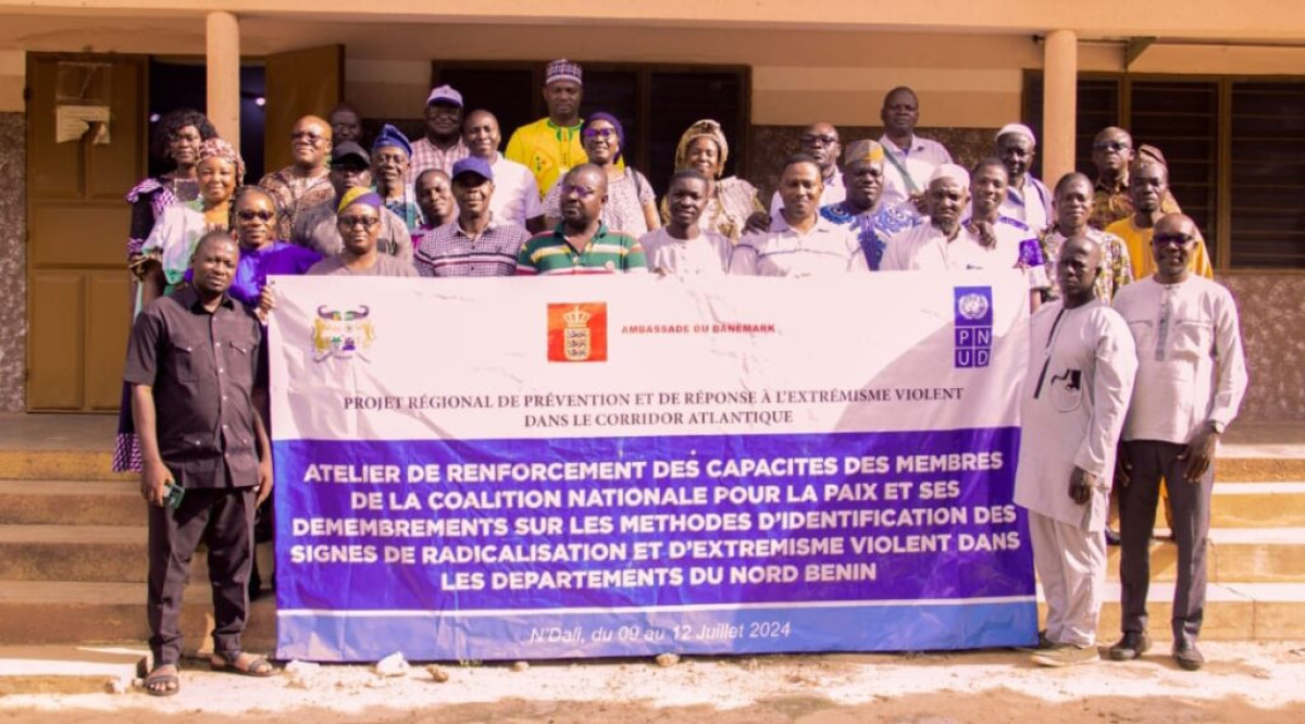 PRÉVENTION ET LUTTE CONTRE L’EXTRÉMISME VIOLENT : Le Pnud et le royaume de Danemark outillent les Osc du Nord-Bénin