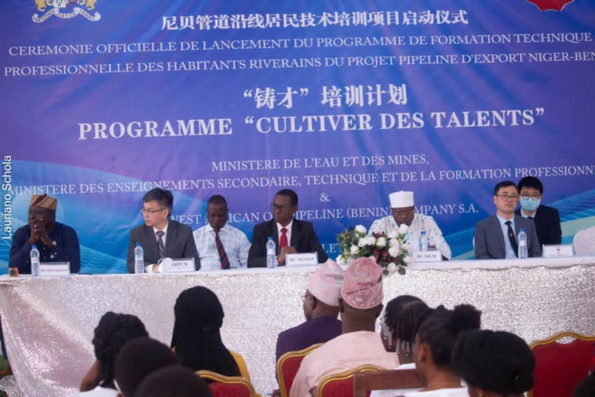 FORMATION DES HABITANTS RIVERAINS DU PROJET PIPELINE : Plusieurs jeunes béninois outillés par Wapco-Bénin