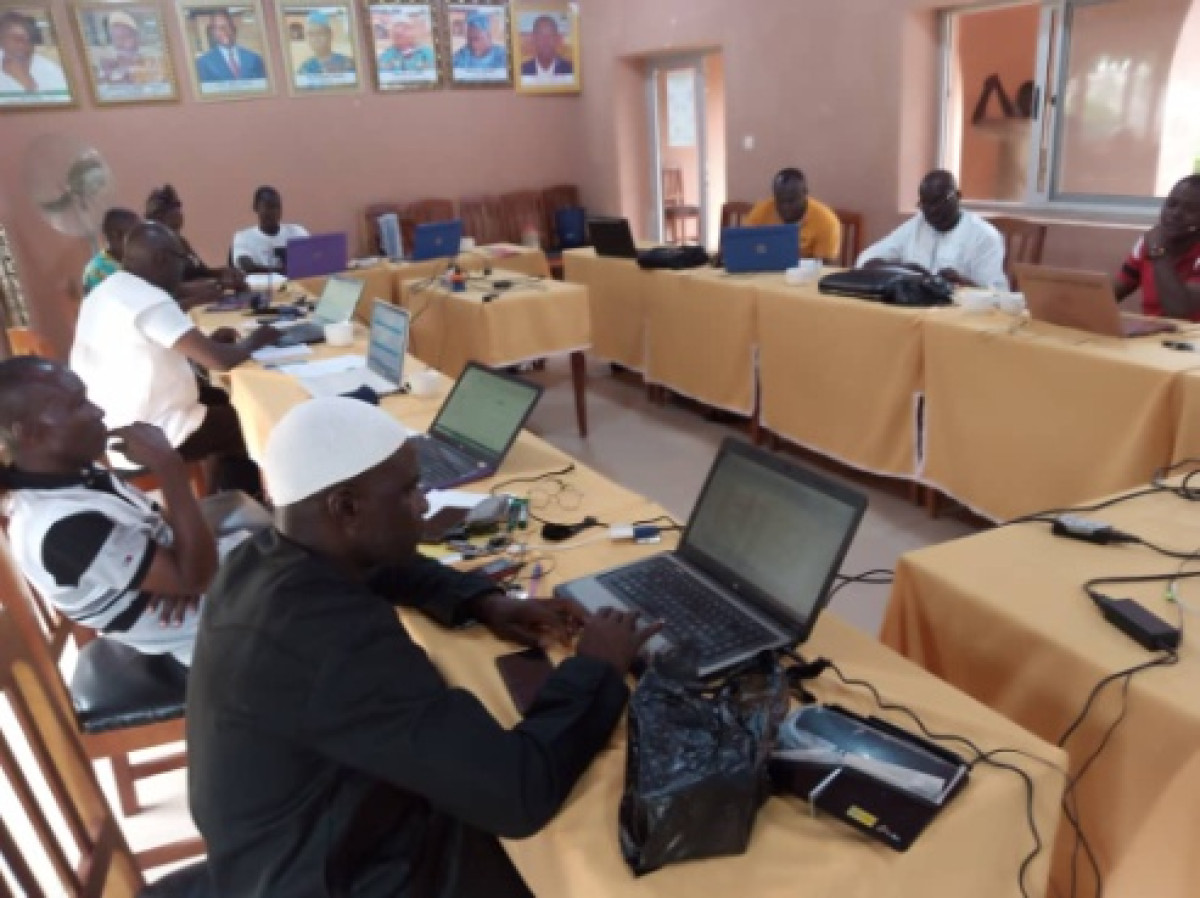 RENFORCEMENT DE CAPACITES DU STAFF TECHNIQUE DE LA MAIRIE DE PERERE : L’Adecob outille des agents sur l’exploitation des outils du Sepac