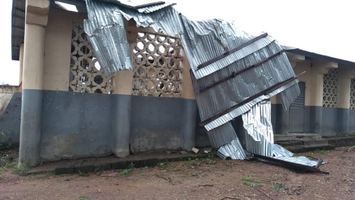 CONSEQUENCES DES PLUIES DILUVIENNES A BANTE : Plusieurs salles de classes et champs détruits