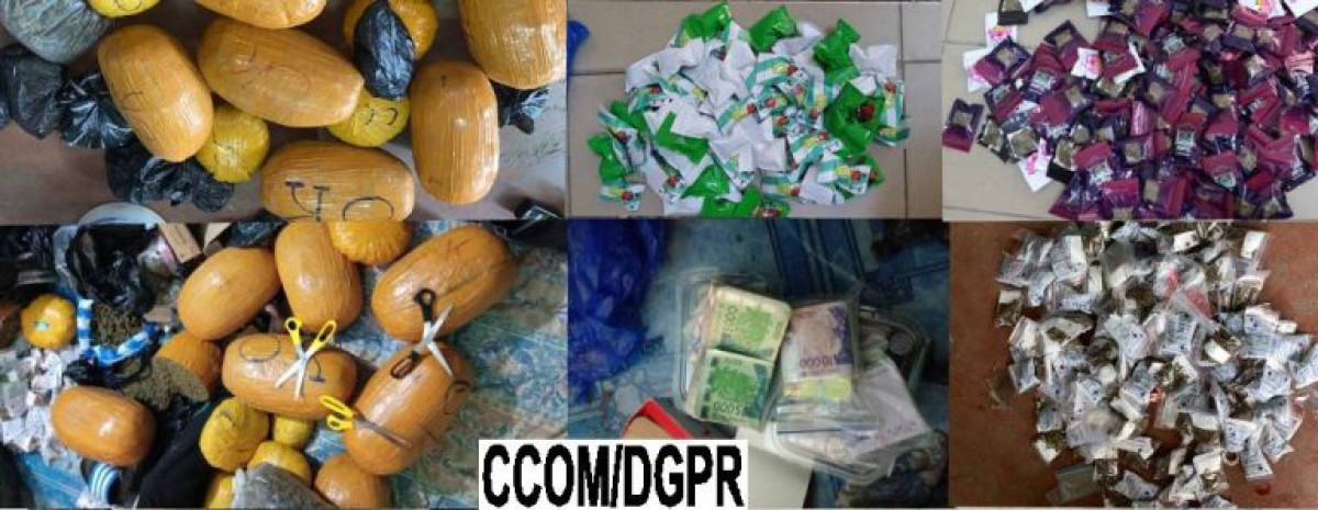 LUTTE CONTRE LA VENTE DES PRODUITS PSYCHOTROPES A COTONOU : Dix personnes arrêtées dont quatre femmes