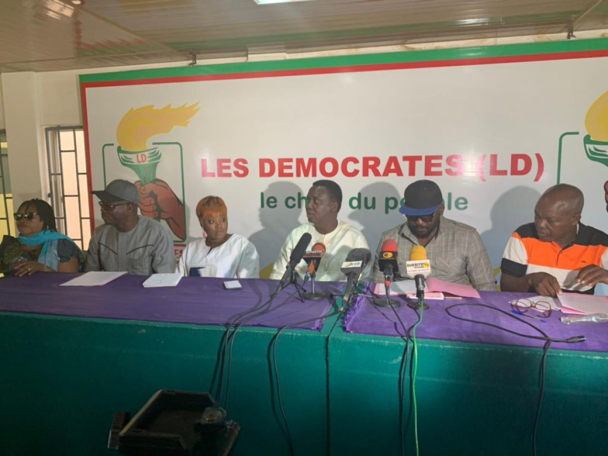 CONSEIL NATIONAL ORDINAIRE DU PARTI « LES DÉMOCRATES » : Le comité d’organisation face aux Professionnels des médias