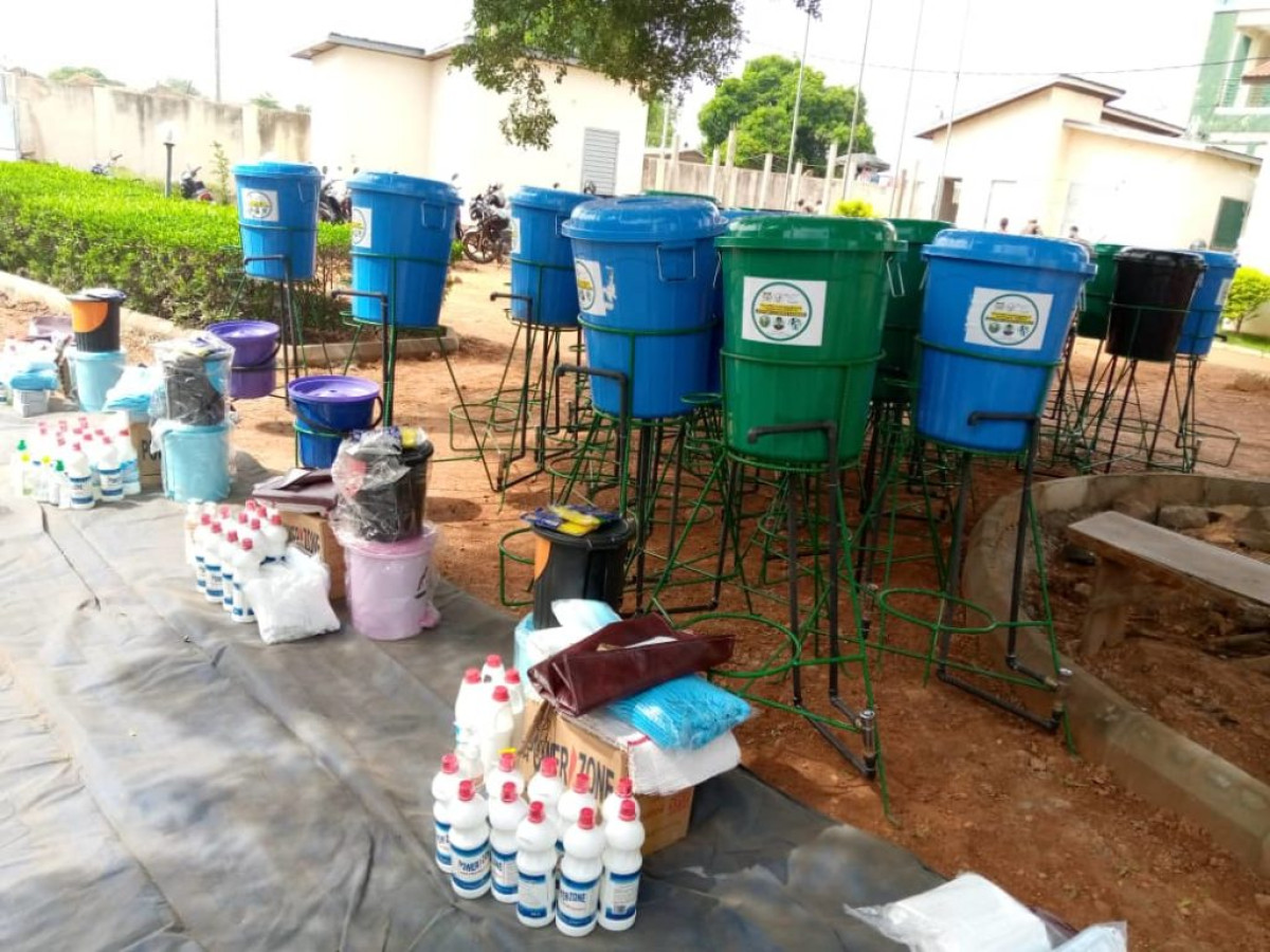 ALIBORI/ LUTTE CONTRE LA PROPAGATION DU CORONAVIRUS: L’Apida fait don de matériels aux communes
