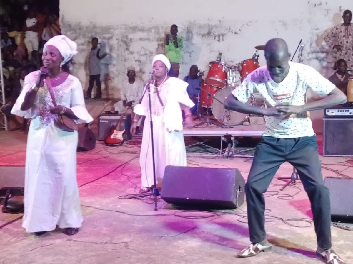 FOIRE INTERNATIONALE DE PARAKOU :  L&rsquo;orchestre de Gamia donne le top des concerts