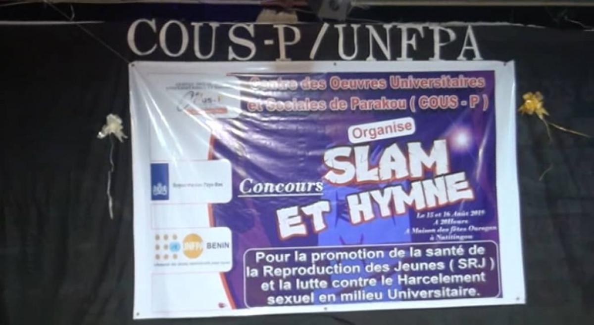 1ERE EDITION DU CONCOURS DE SLAM ET HYMNE A NATITINGOU : La santé de reproduction des jeunes au cœur des confrontations