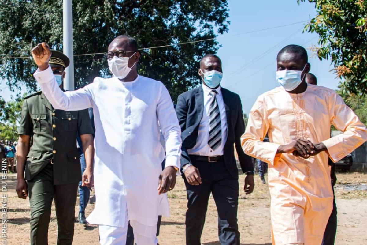 DESCENTE DU CHEF DE L&rsquo;ÉTAT DANS LA COMMUNE DE KALALÉ : Le maire Tidjani Bani salue les réformes du président Talon  .« Kalalé vous appelle à aviser pour la continuité en 2021 », dixit l&rsquo;édile