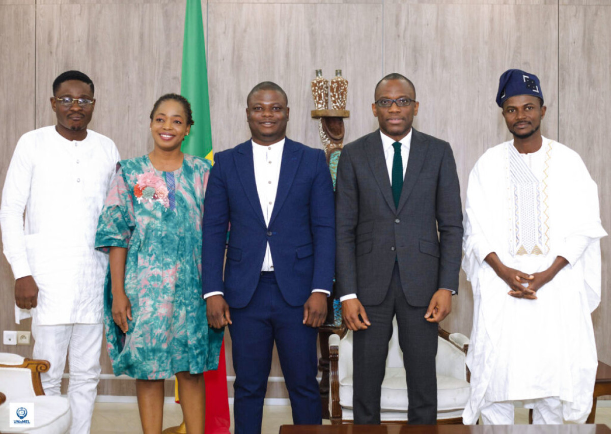 AUDIENCE AU MINISTÈRE DES AFFAIRES ÉTRANGÈRES : Olushegun Bakari promet accompagner l&rsquo;Unamel-Bénin dans le fact-checking