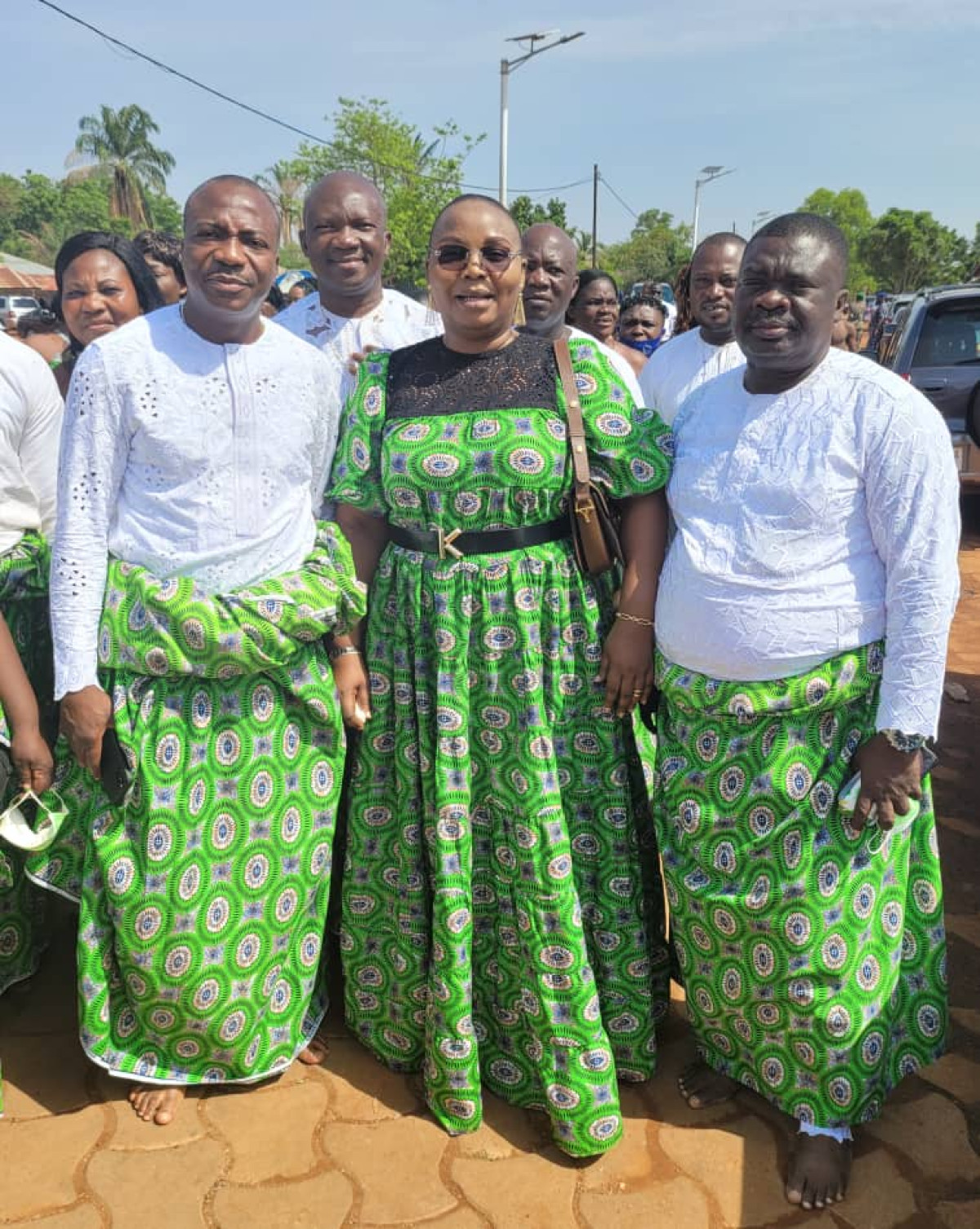 CÉRÉMONIE D&rsquo;INHUMATION ET D&rsquo;HOMMAGE À L&rsquo;EX ROI SAGBADJOU GLÈLÈ D&rsquo;ABOMEY : El-Hadja Adoukonou Ewassadja prie pour une succession heureuse