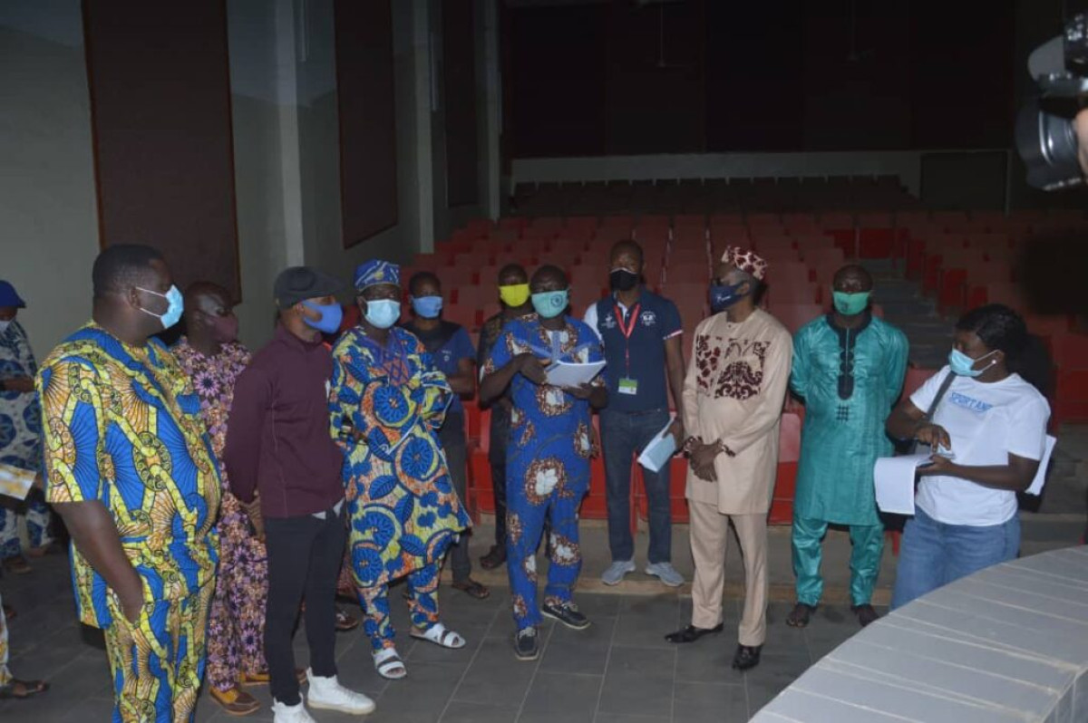 PROMOTION DE LA CULTURE A PARAKOU :  Le Dg Gilbert Deou Male engagé pour la renaissance du Ciné le Borgou