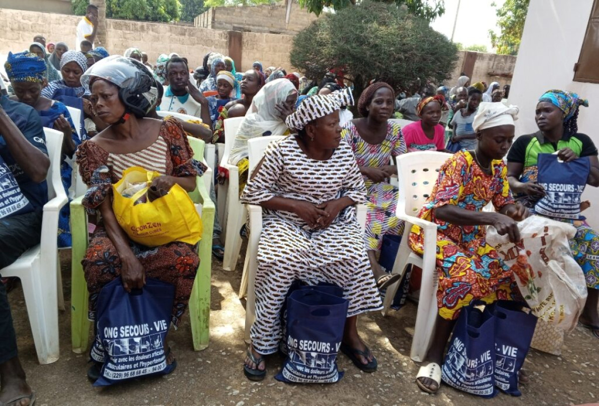 PARAKOU/À TRAVERS DES DONS DE VIVRES AUX FIDÈLES MUSULMANS : L&rsquo;Ong Secours-Vie pour une prospérité partagée
