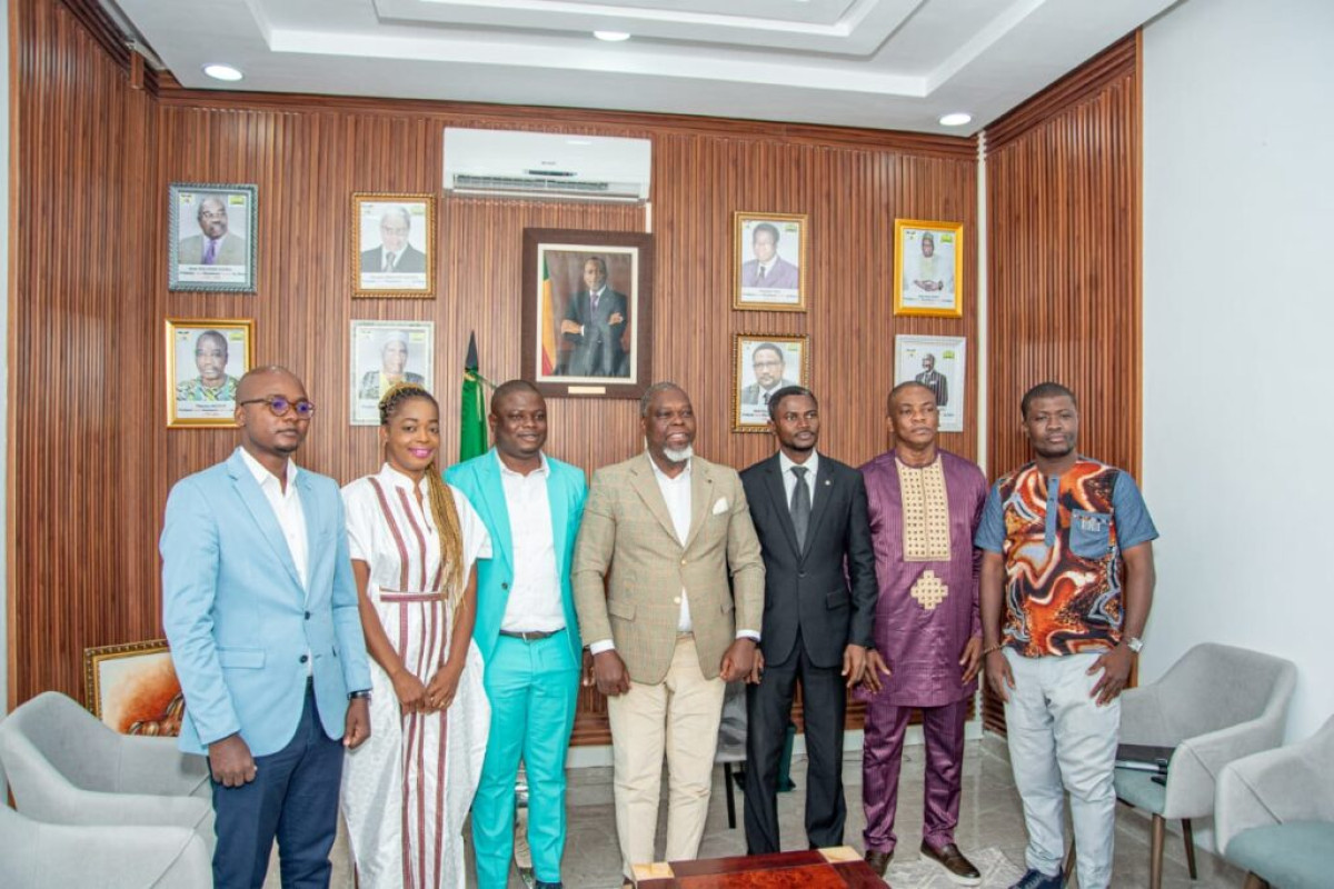 AUDIENCE À LA HAUTE AUTORITÉ DE L’AUDIOVISUEL ET DE LA COMMUNICATION : Un climat de confiance établi entre l’Unamel-Bénin et la Haac . La Haac de Edouard Loko prête à collaborer avec l’union