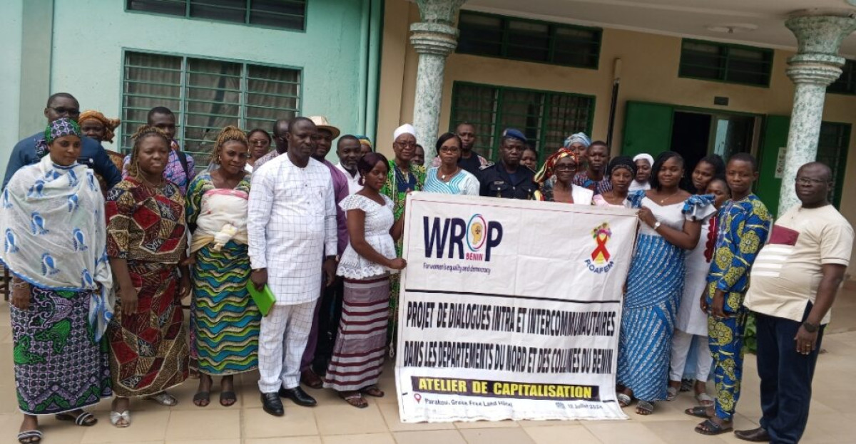 PROMOTION DE LA PAIX ET DE LA COHÉSION SOCIALE AU NORD-BÉNIN ET LES COLLINES  : Roafem apporte sa contribution à travers un projet   . 13 communes impactées 