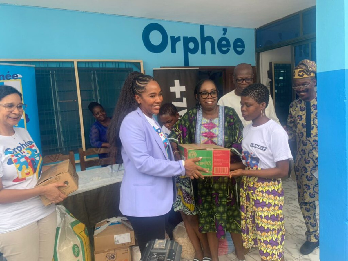 HAUTEMENT SOCIAL ET ENFANCE HEUREUSE : Canal+ Bénin impacte le foyer Oasis de Tokpota