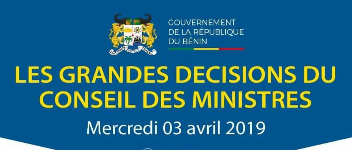 CONSEIL DES MINISTRES : Le gouvernement confirme la date du 28 avril