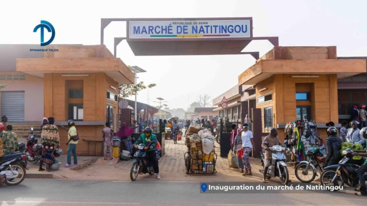 Dynamisation de l&rsquo;économie locale au bénin: le marché régional de natitingou mis en service 