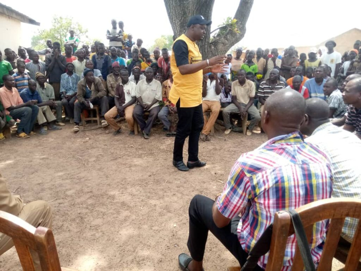 CAMPAGNE ELECTORALE A BANIKOARA : Le maire Sarako Tamou en opération de charme pour le duo de la mouvance