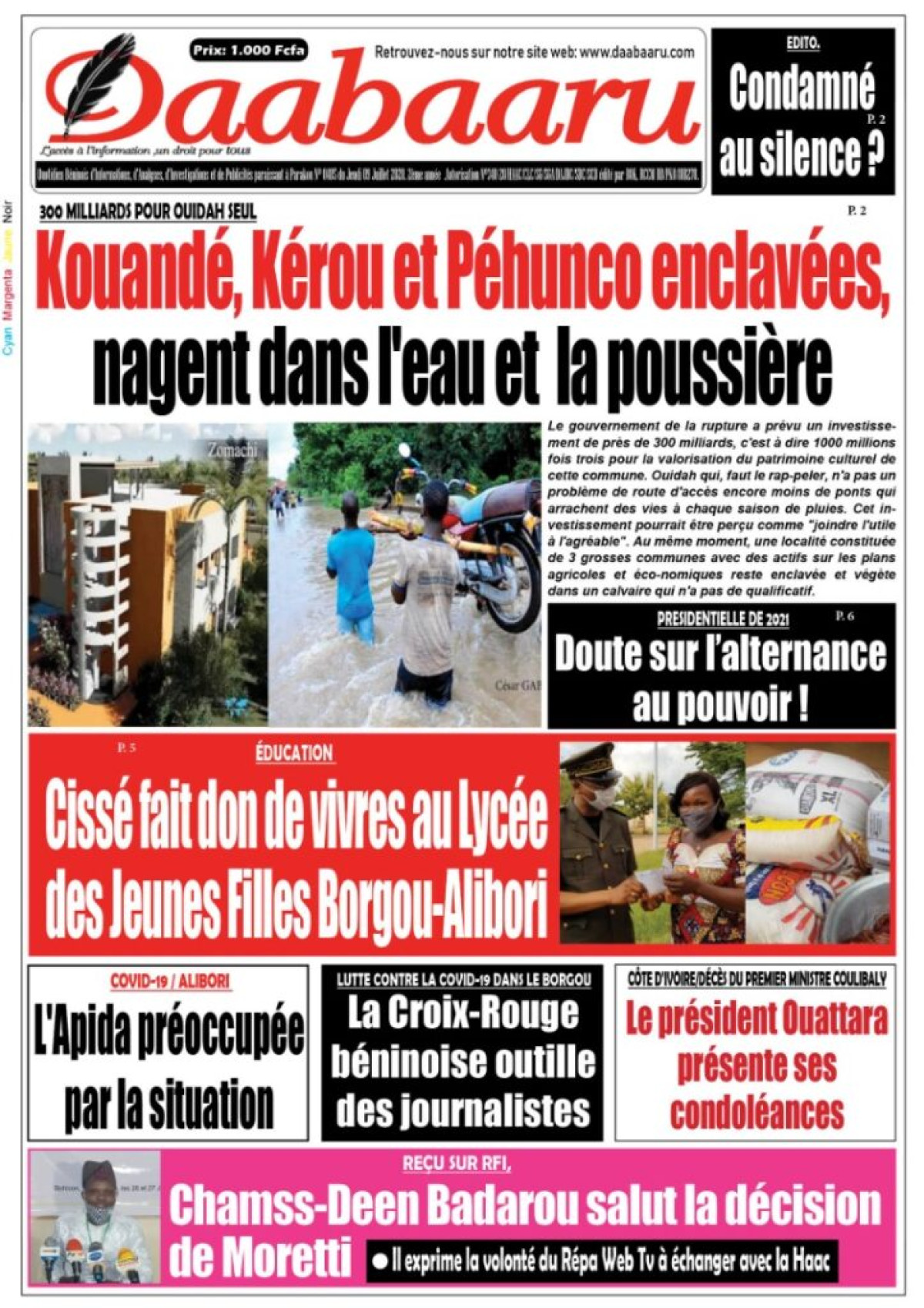 Parution du 09 juillet 2020