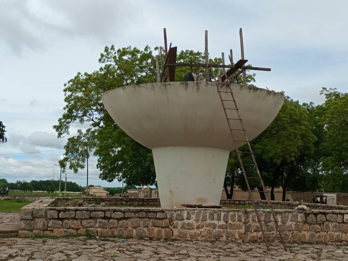 PARAKOU/STATUE DE BIO GUERRA :  Enfin, les travaux de réhabilitation démarrés