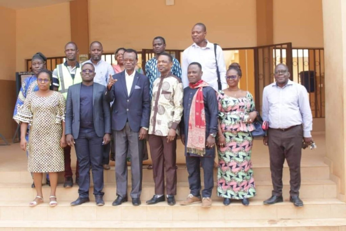 BÉNIN/CONSTRUCTION D&rsquo;INFRASTRUCTURES DE L&rsquo;UNSTIM D&rsquo;ABOMEY : Zul-Kifl Salami constate l&rsquo;évolution des travaux