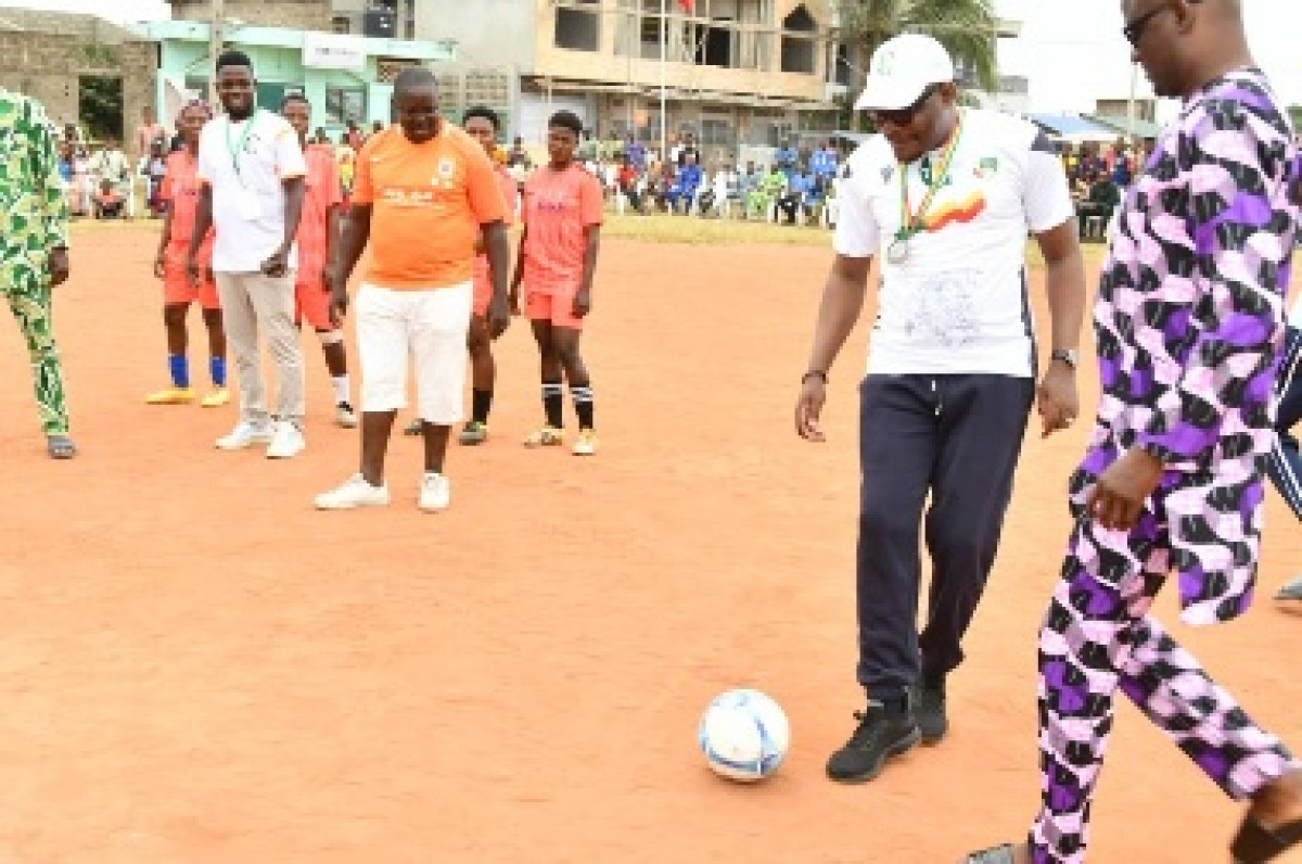 Porto-Novo/Finale du tournoi "Coupe de l'union" de l'amicale Bmbv: Vitali Boton fait de l'action citoyenne une priorité