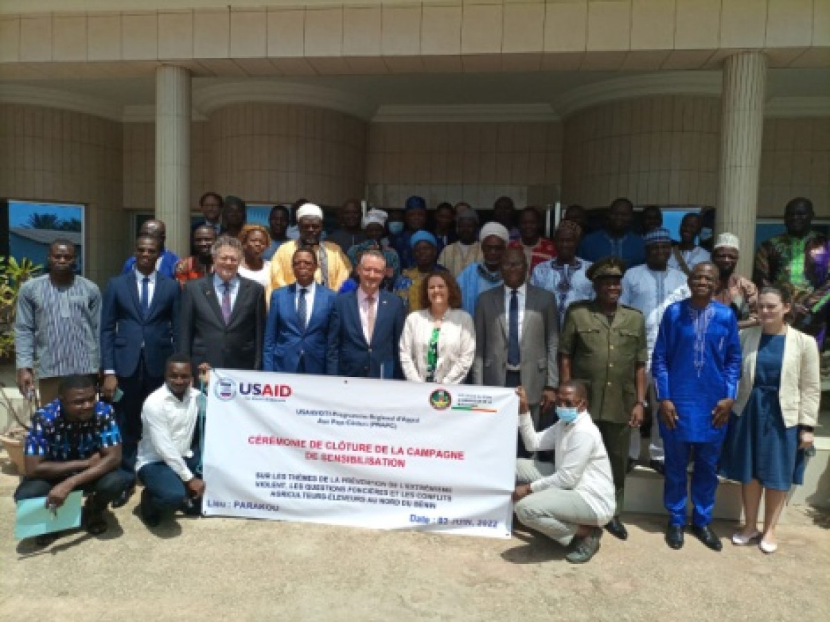 CLÔTURE DES AUDIENCES FORAINES SUR LE VIVRE ENSEMBLE AU NORD-BÉNIN : Pari gagné pour le médiateur de la République et l’Usaid