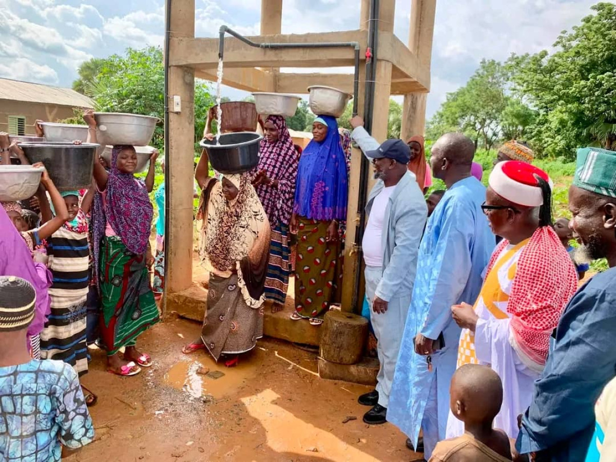 Djougou/Accès à l'eau potable au village Peulh Sosso: l'He Salifou Maman soulage les populations avec un forage