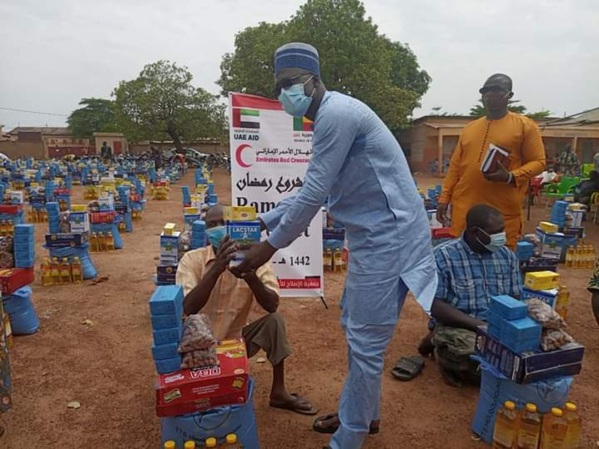 PARAKOU/GRÂCE A L’APPUI DE SON PARTENAIRE EMIRATES RED CRESCENT : L’Association Al-Islaah distribue des vivres à 340 ménages de Parakou