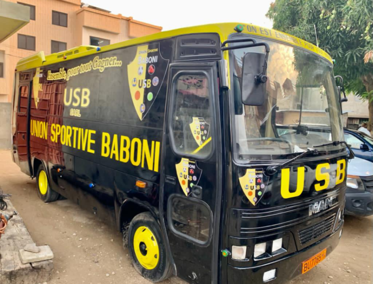 PRÉPARATION AU CHAMPIONNAT NATIONAL DE FOOTBALL : L’Union Sportive Baboni se dote d’un nouveau bus