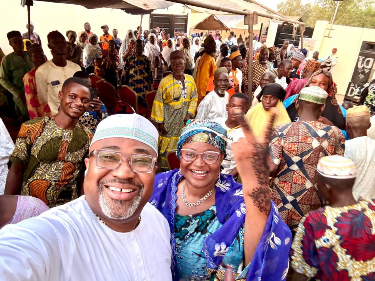 Célébration de l&rsquo;Aïd El-Fitr: Issa Richard Boni Ouorou dans le cœur de la communauté musulmane de Djougou 