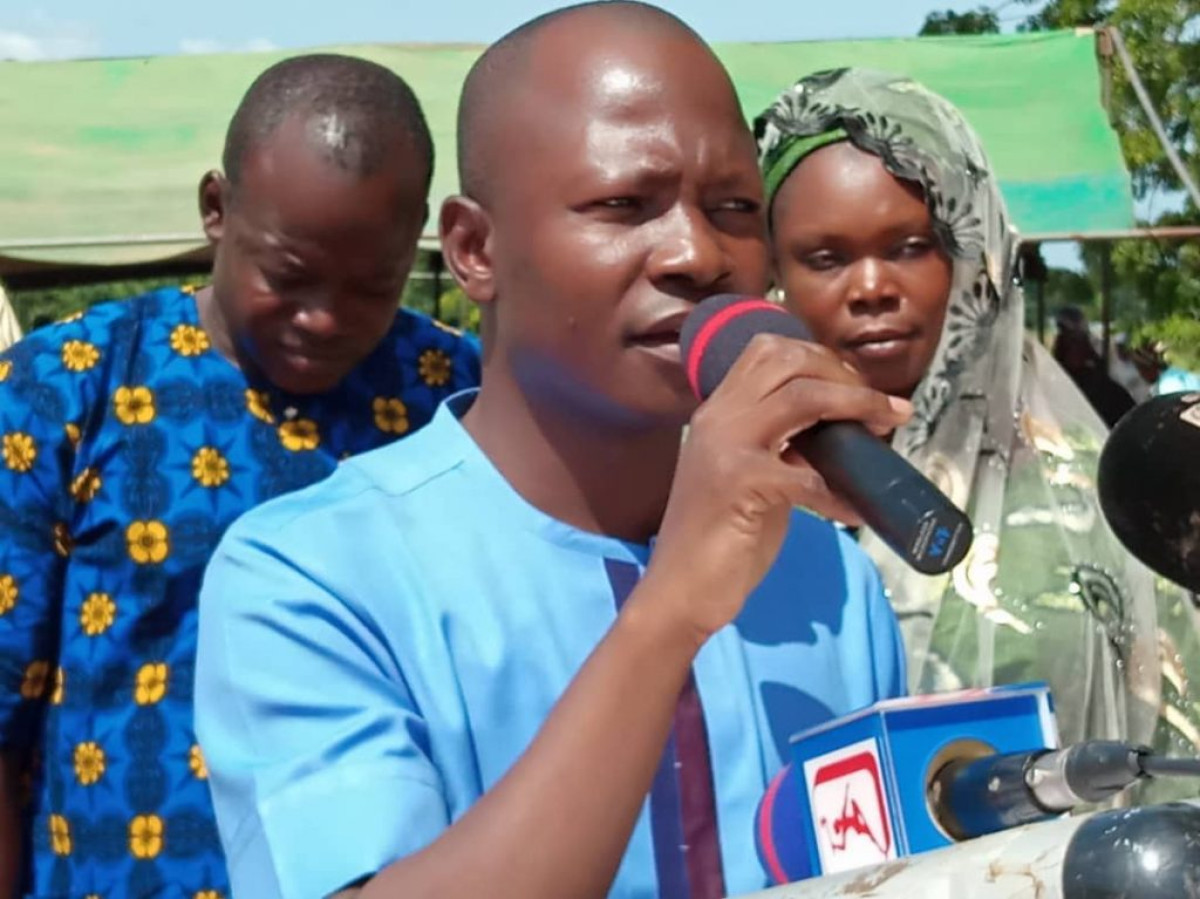 TOURNEE STATUTAIRE DU PREFET MOUHAMADOU MOUSSA À GOGOUNOU, Moutawakirou Gounignan présente les efforts de son équipe communale