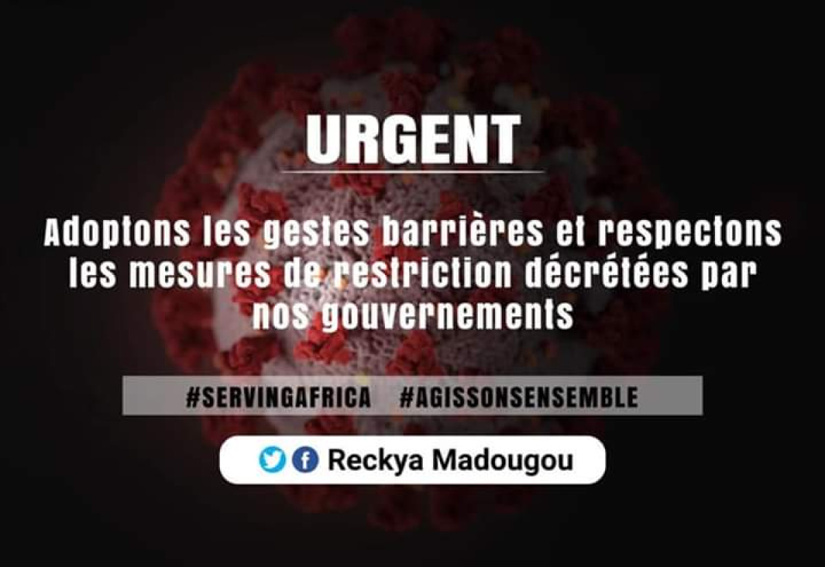 FACE A LA PROPAGATION DU COVID-19,  Reckya Madougou se met dans la lutte