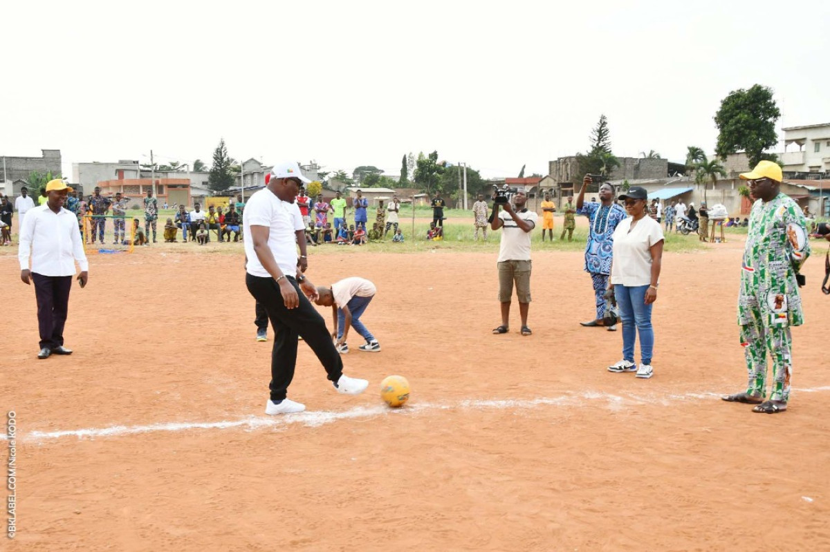 Lancement de la 3e édition de la coupe de l'Union de l'Amicale Bmbv à Porto-Novo: Vitali Boton pour la solidarité des jeunes dans l'action citoyenne