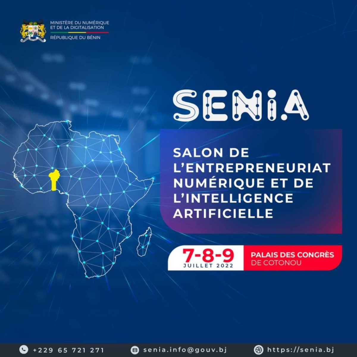 1ÈRE ÉDITION DU SENIA AU BÉNIN : Le Pitn2r présente ses solutions numériques pour le monde rural et agricole