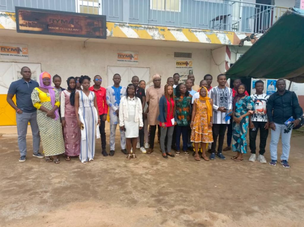 SOUS LA DIRECTION DE LA FERCAB : Une délégation de journalistes togolais en visite au groupe de presse Daabaaru