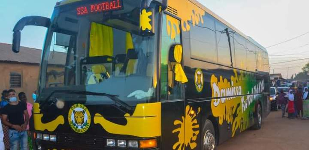 PRÉSENTATION DU BUS VIP DE DAMISSA FC : Francis Koto Gbian a vraiment du goût