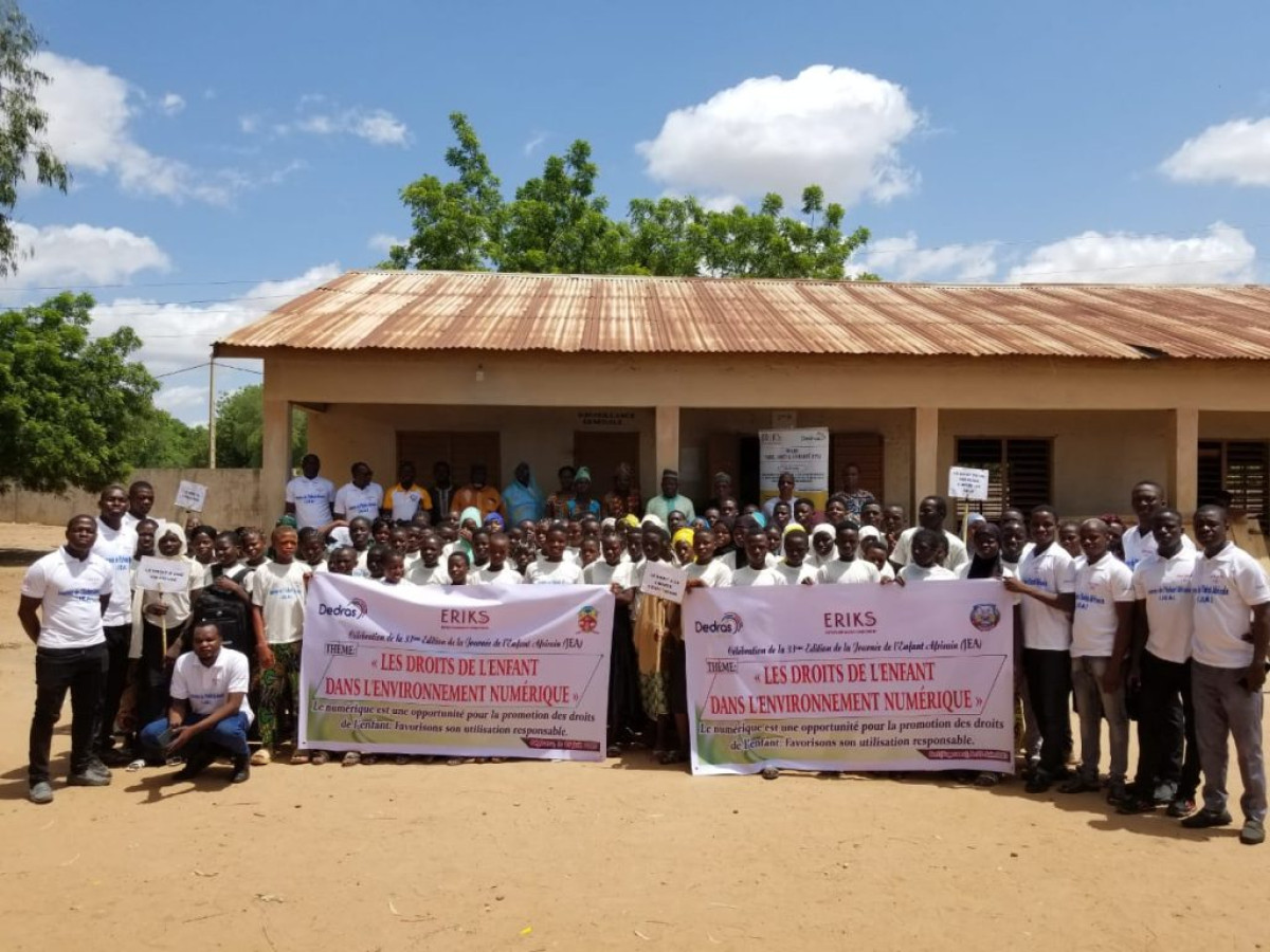 33E ÉDITION DE LA JOURNÉE DE L’ENFANT AFRICAIN À SÉGBANA : Les filles leaders du F2s de Dedras-Ong célèbrent l’évènement