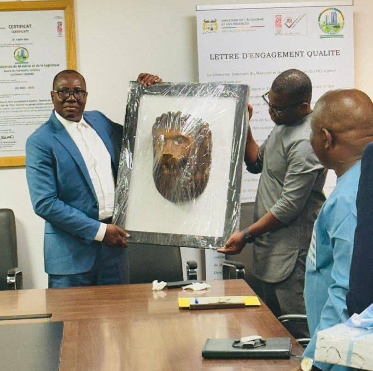 Pour ses services rendus à la nation: La Dgml rend hommage à Moussa Lafia, nouveau maire de Bembéréké