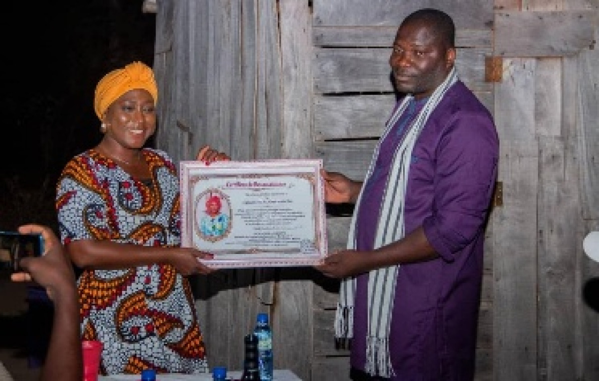Pour ses actions de développement à Parakou: la ca Adizatou Arouna distinguée par l’Ong Ewa Afrika
