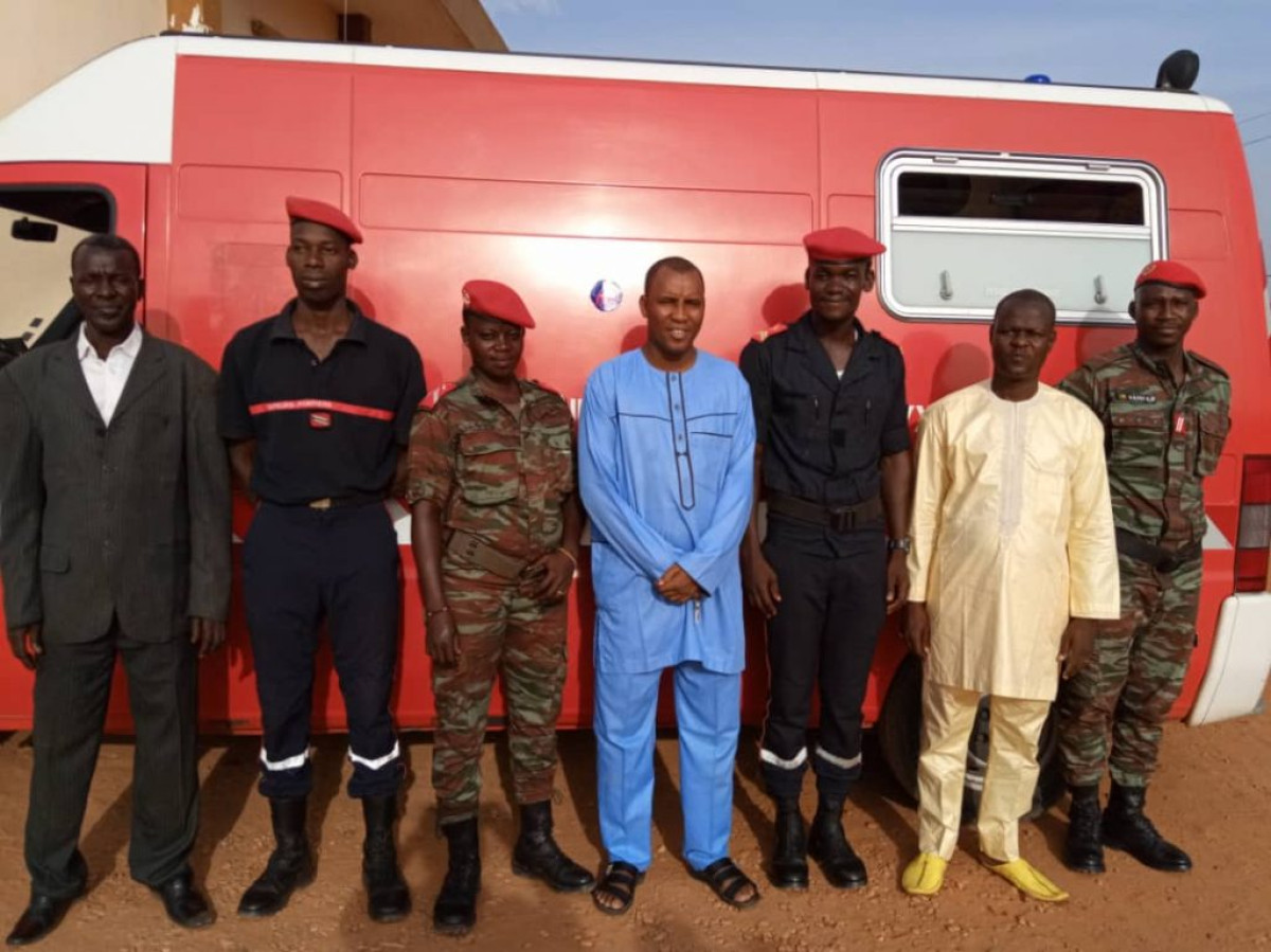 POUR UNE INTERVENTION RAPIDE EN CAS DE CATASTROPHE : Les sapeurs pompiers de Malanville doté d&rsquo;un véhicule de secours